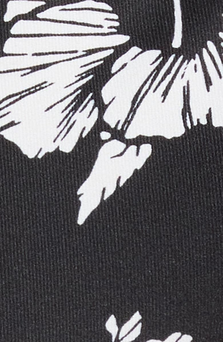 Rip Curl Party Wave Cheeky Hipster Bikini Bottoms, Alternate, color, Black/ White