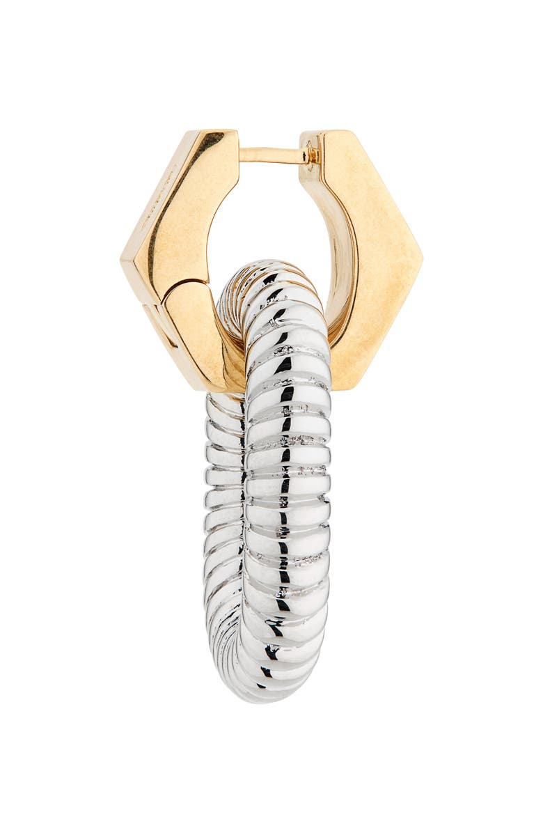 Rabanne XL Link Screw Drop Earrings, Alternate, color,