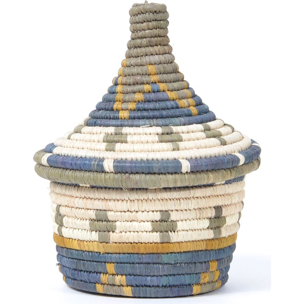 Maadili Collective Star Petal Coffee Basket ~ Cultivate Collection In Brown