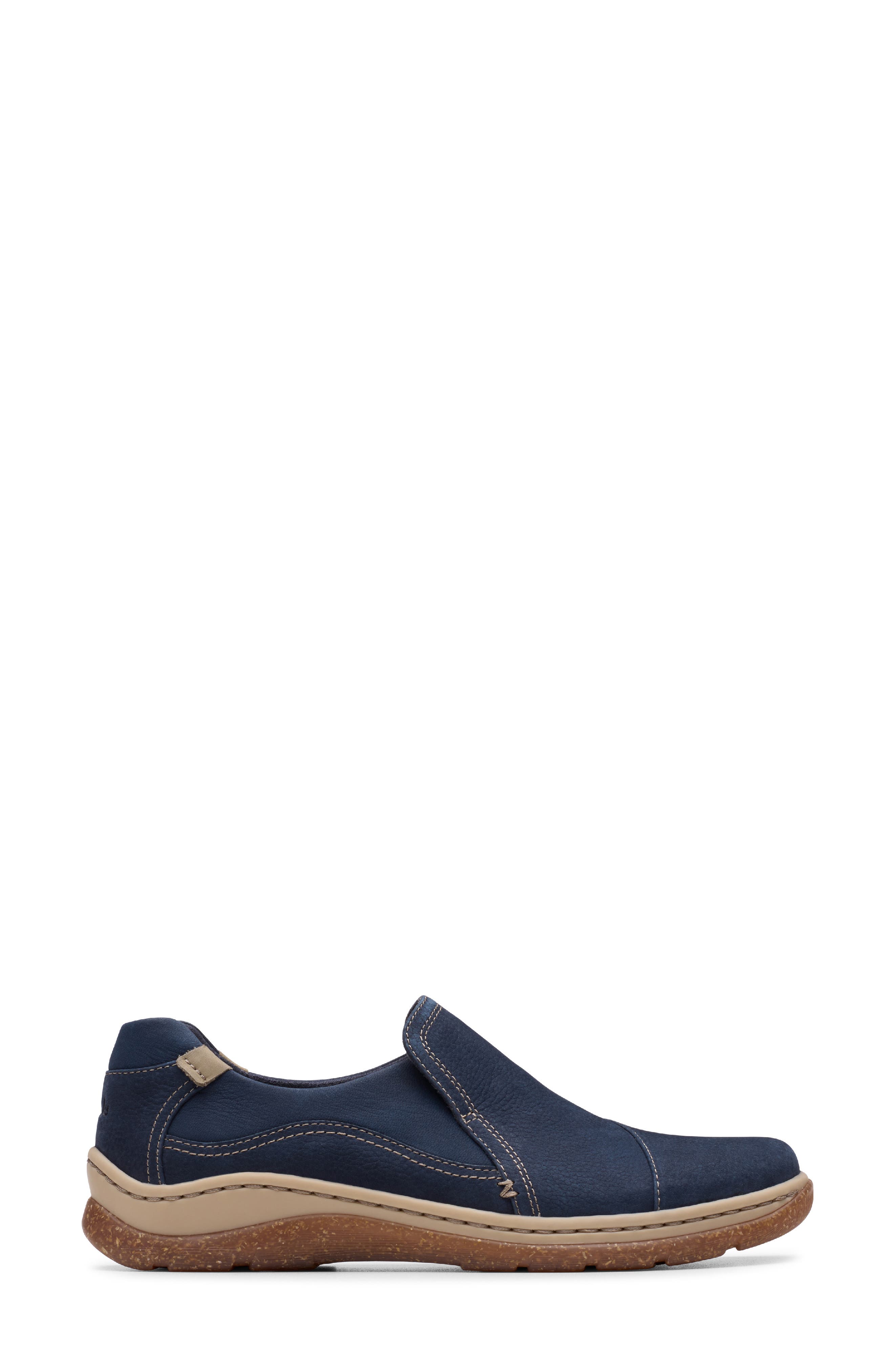 Orlene Slip On Sneaker, Alternate, color, NAVY NUBUCK