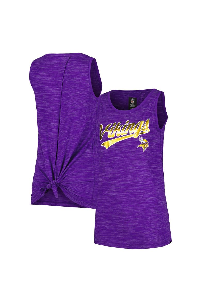 Women's New Era  Purple Minnesota Vikings  Space Dye Active Tank Top, Main, color, Purple