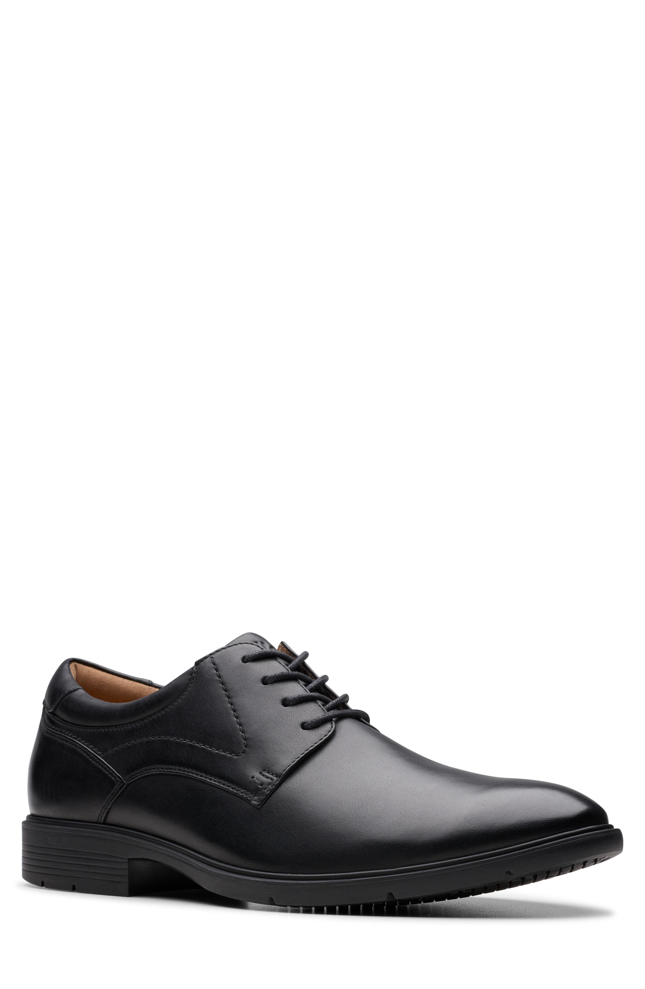 Clarks<sup>®</sup> Eldredge Oxford, Main, color, Black Leather