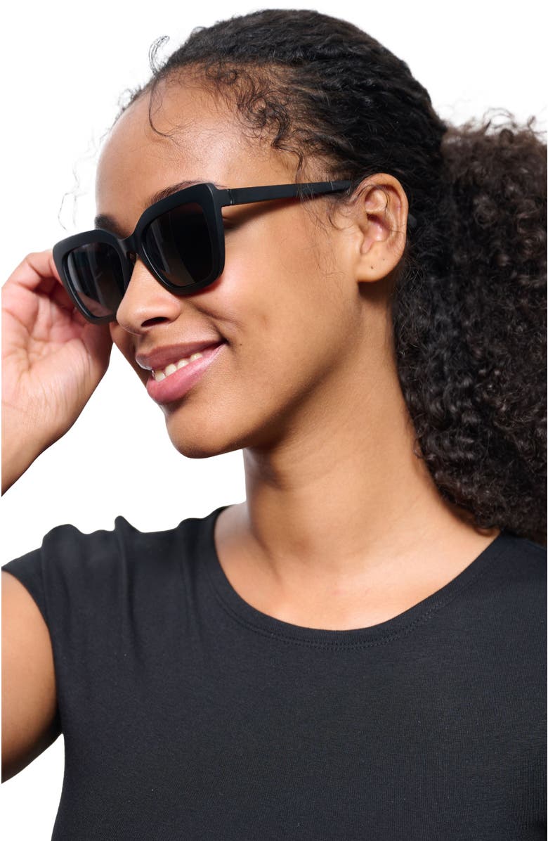 Eco Kilda Sunglasses, Alternate, color, Black
