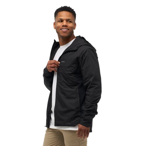 Nomatic Outset Hooded Water Resistant Travel Jacket In Black
