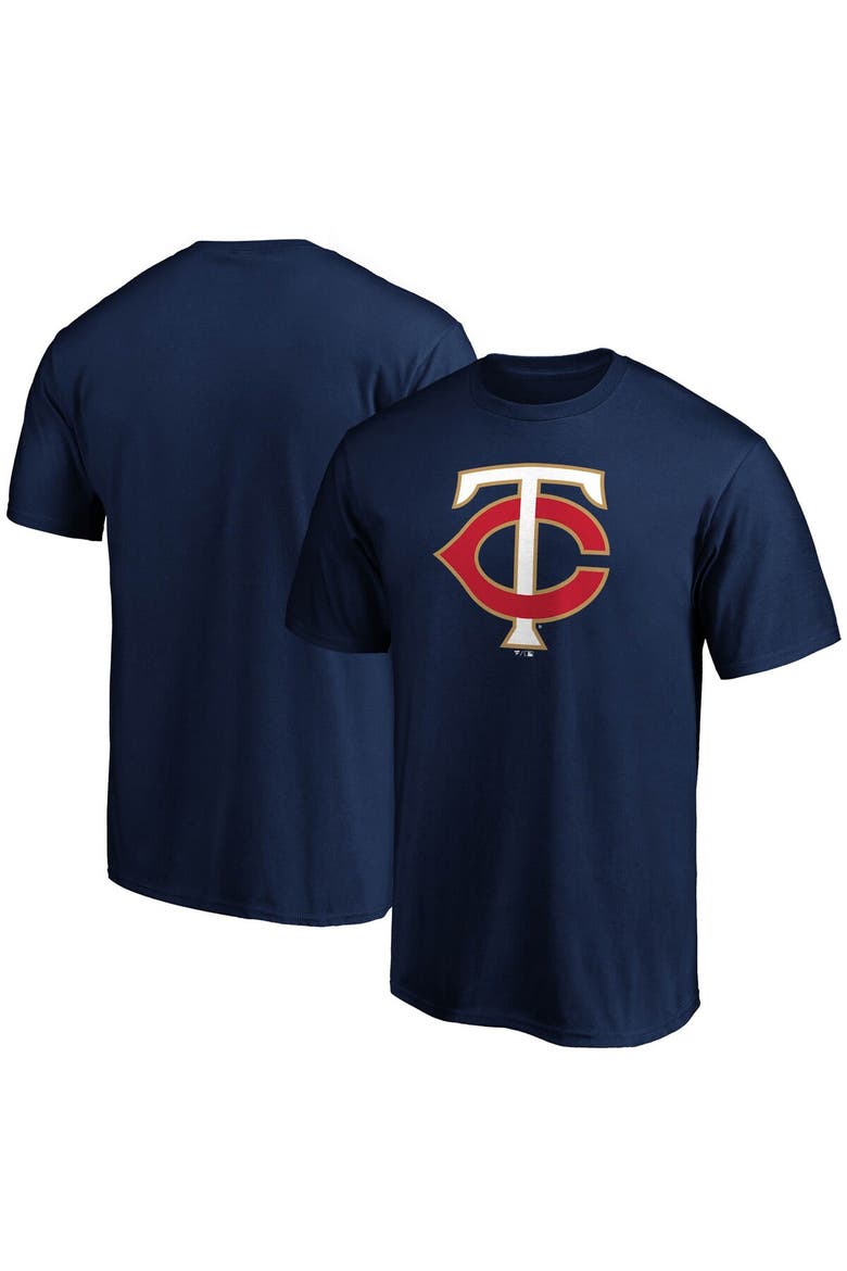 Men's Fanatics Branded Navy Minnesota Twins Official Logo T-Shirt, Main, color, Navy