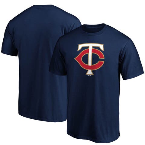 Men's Fanatics Branded Navy Minnesota Twins Official Logo T-Shirt