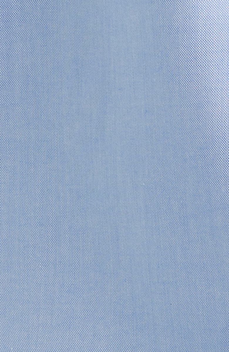 Hickey Freeman Modern Fit Pima Cotton Dress Shirt, Alternate, color, 