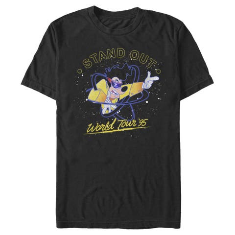 Men's A Goofy Movie Max Stand Out World Tour '95  Graphic T-Shirt