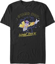 A Goofy Movie Men's A Goofy Movie Max Stand Out World Tour '95 Graphic Tee