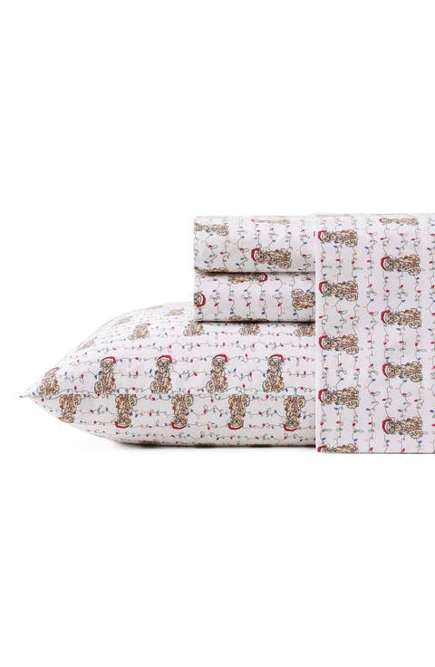 Wrapped Up Cotton Percale Sheet Set