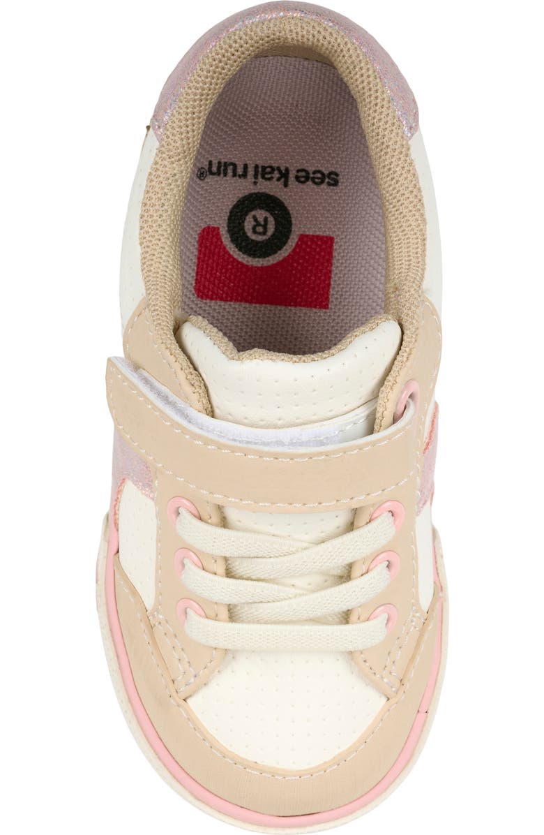 See Kai Run Kids' Connor Sneaker, Alternate, color, White/Oatmeal