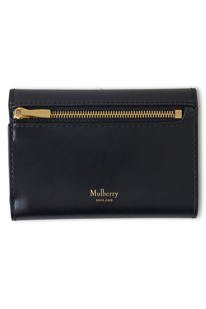 Pimlico Leather Compact Wallet, Alternate, color, BLACK