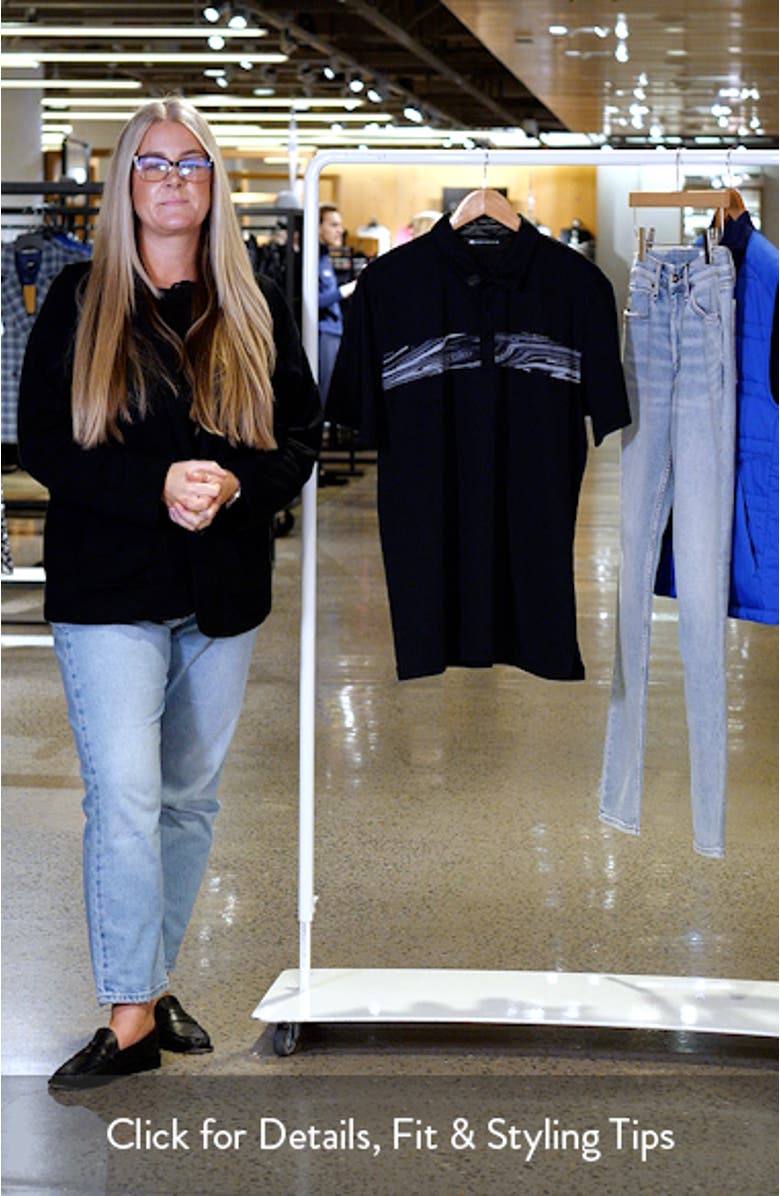 Dark Waters Chest Stripe Polo, sales video thumbnail