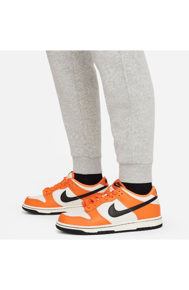 Nike Kids' Club Fleece Joggers, Alternate, color, 063 Grey Htr/ Grey/ White