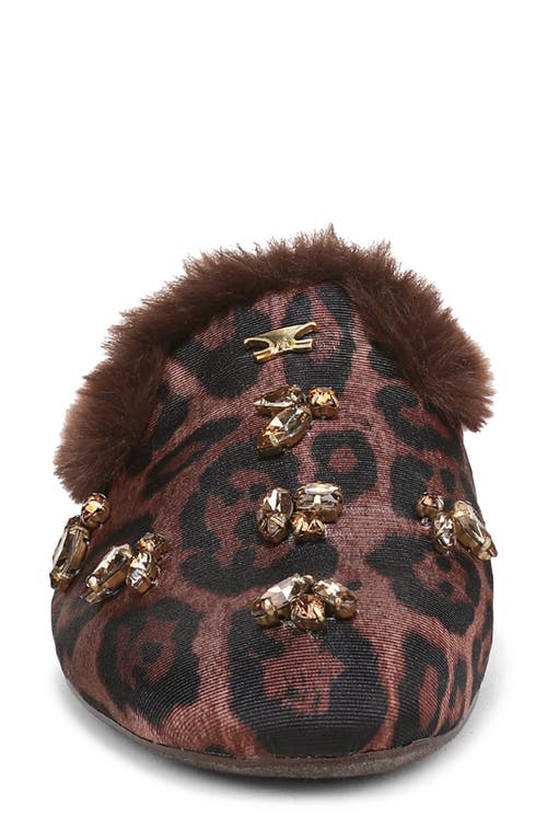 Circus Ny By Sam Edelman Tillie Faux Fur Trim Mule In Multi