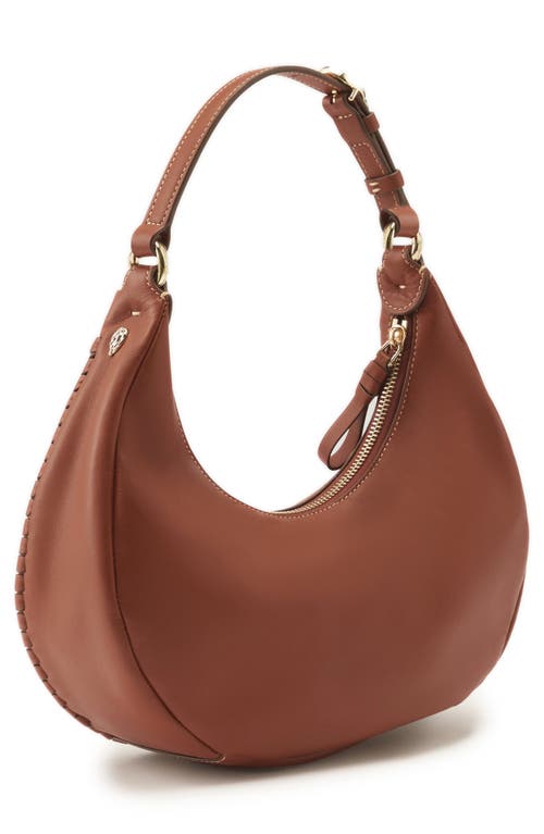 Helen Kaminski Soleil Leather Hobo Bag In Brown