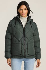 Lands' End FeatherFree Insulated Diamond Quilted Jacket