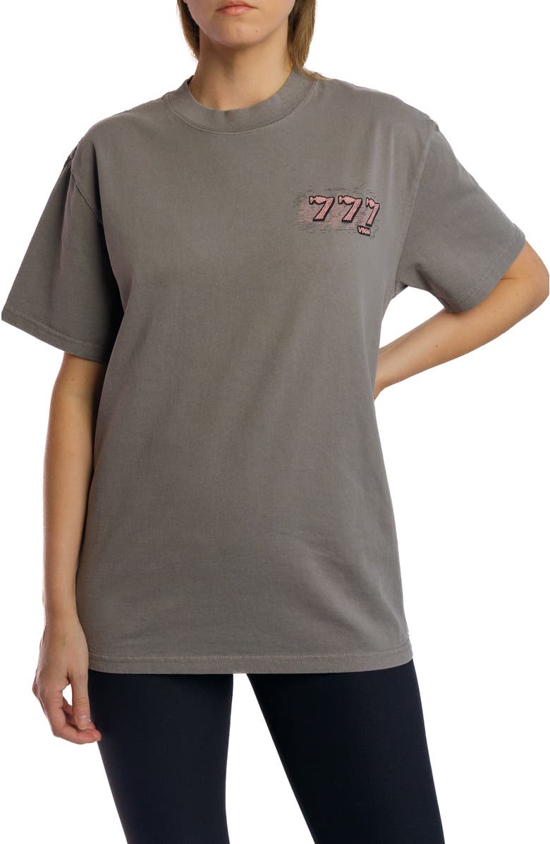 Vardagen Caesars Possum Heavyweight Tee, Alternate, color, Faded Grey