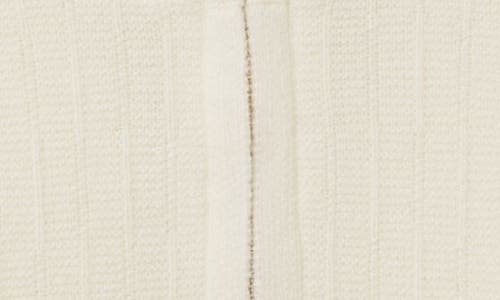 Reiss Kids' Chester Sr. Half Zip Wool Sweater In Off White
