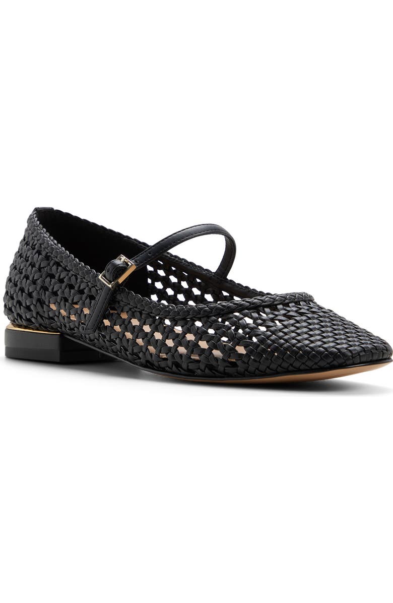 Ted Baker London Darcy Woven Mary Jane Flat, Main, color, Oxford