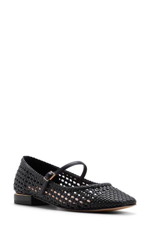 Darcy Woven Mary Jane Flat (Women)
