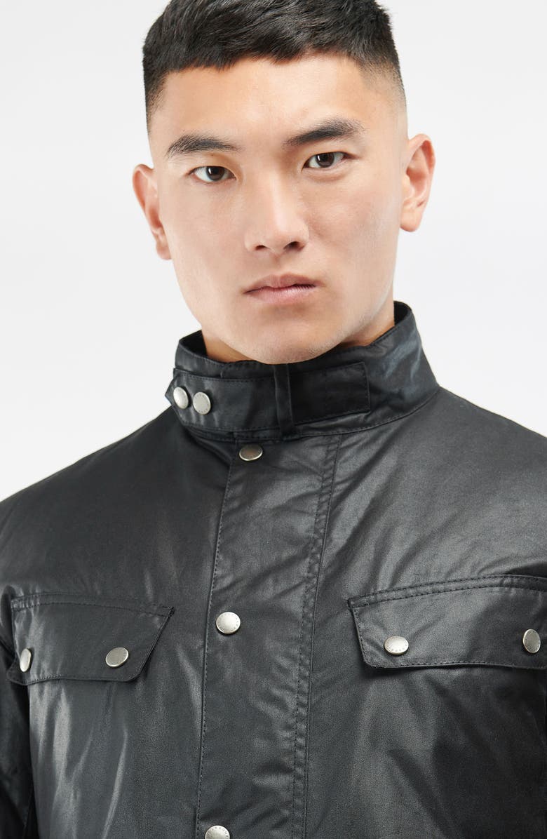 Barbour Tourer Duke Waxed Jacket, Alternate, color, 