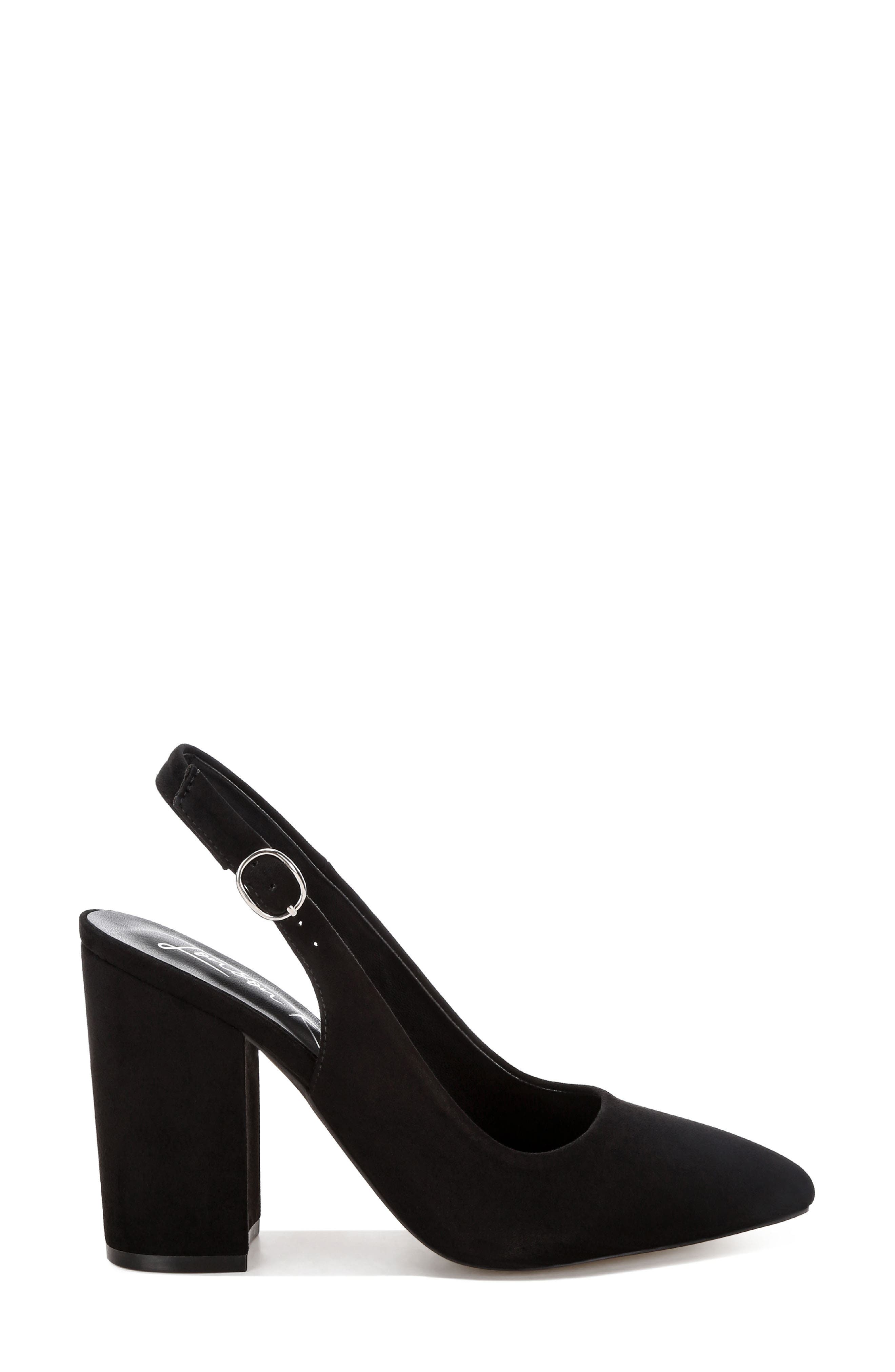 Omaga Slingback Pump, Alternate, color, BLACK SUEDE