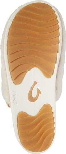 OluKai Pupu Mua Genuine Shearling Scuff Slipper (Women OluKai Pupu Mua Genuine Shearling Scuff Slipper (Women