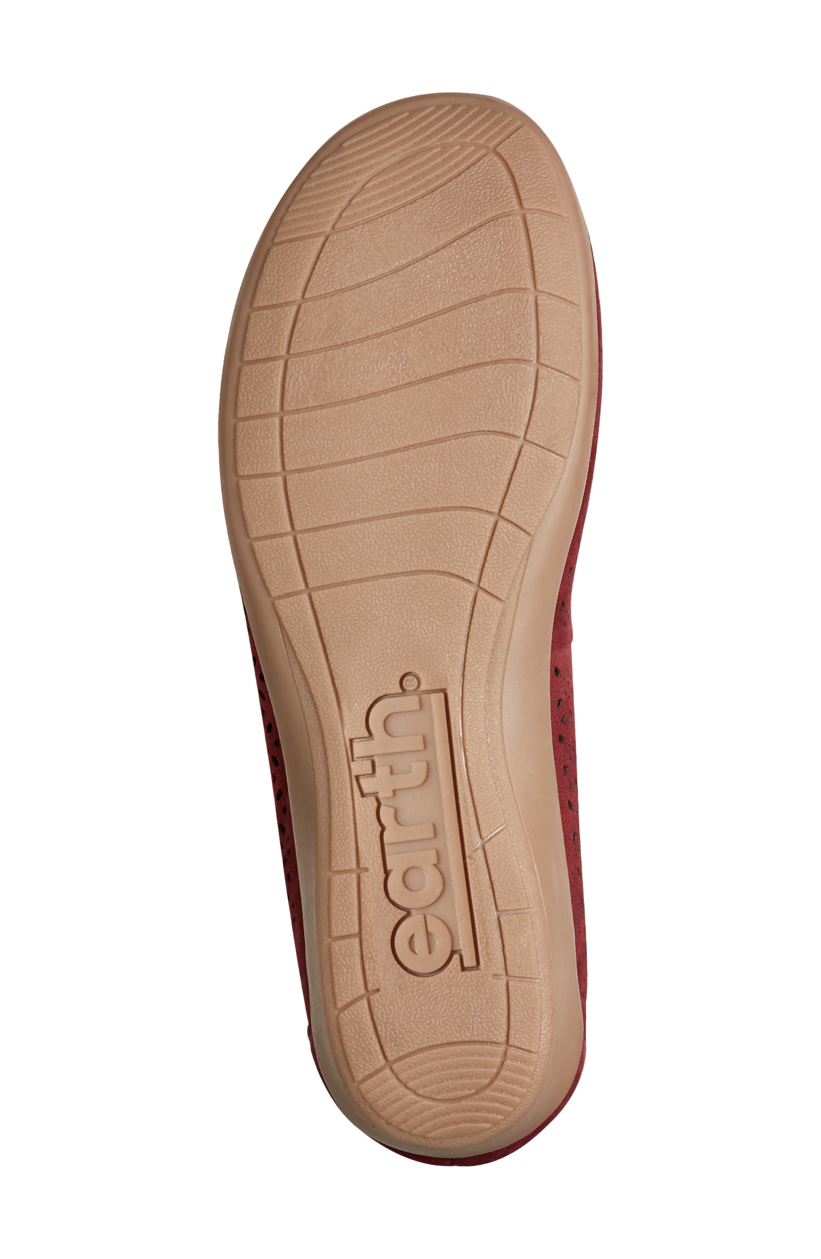 Bria Flat, Alternate, color, DARK RED