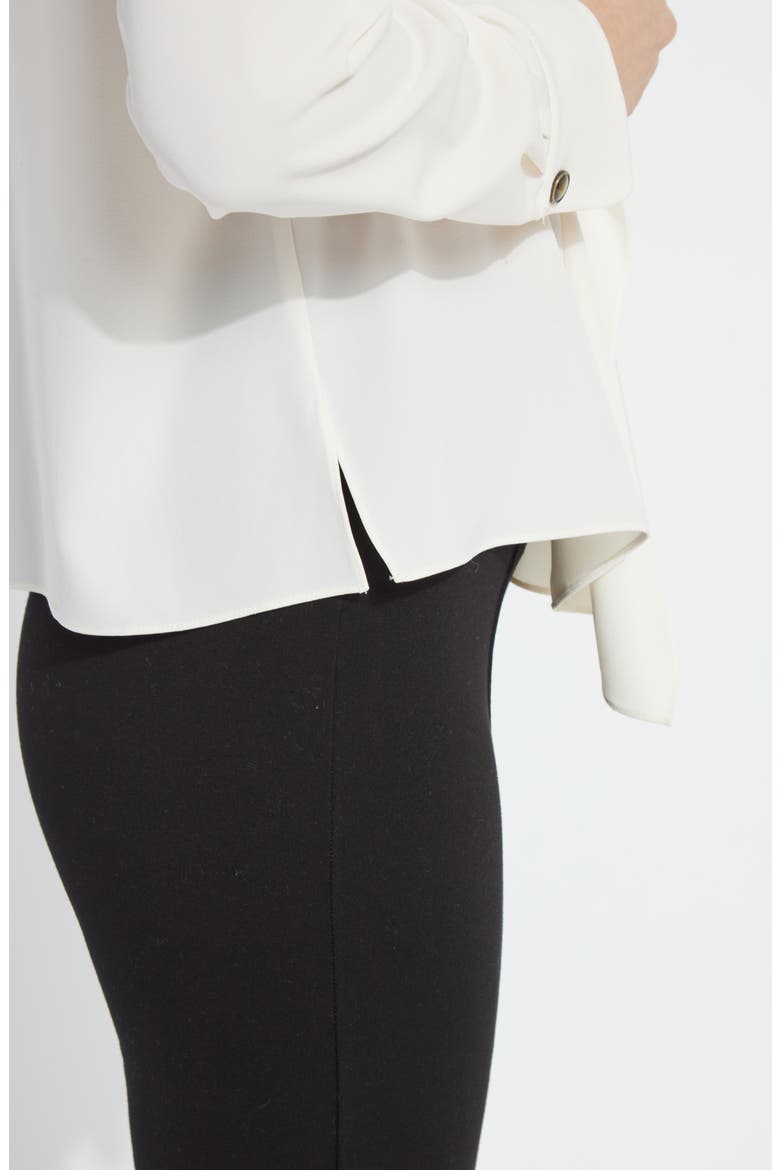 Celeste Flounced Blouse, Alternate, color, NATURAL PEARL