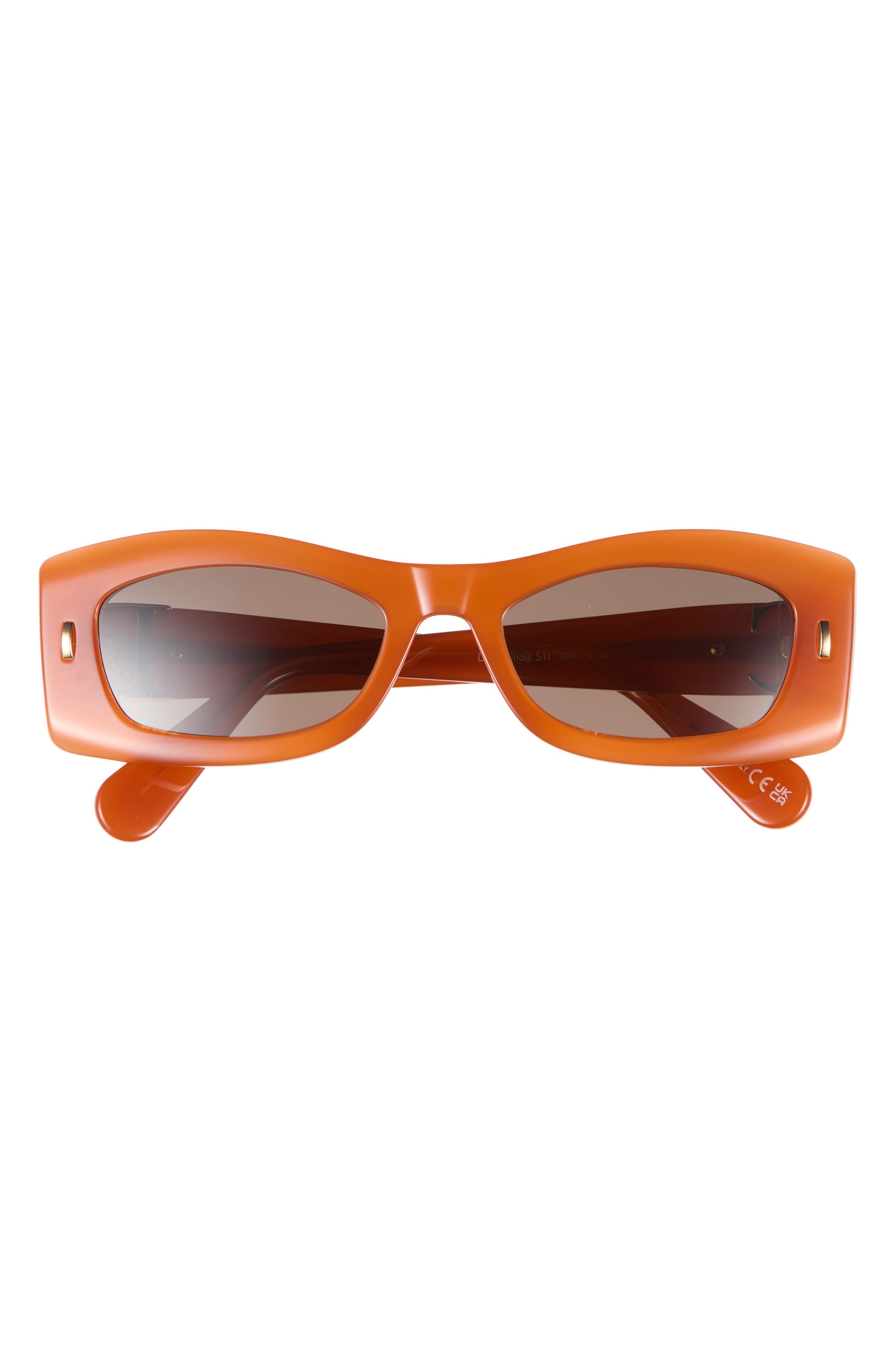selected SHINY ORANGE / BROWN
