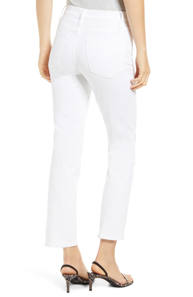FRAME Le High Ankle Straight Leg Jeans, Alternate, color,