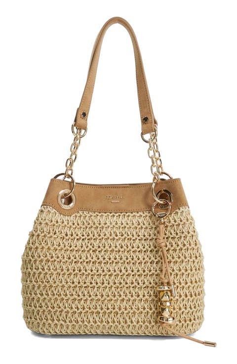 Damara Raffia Tote
