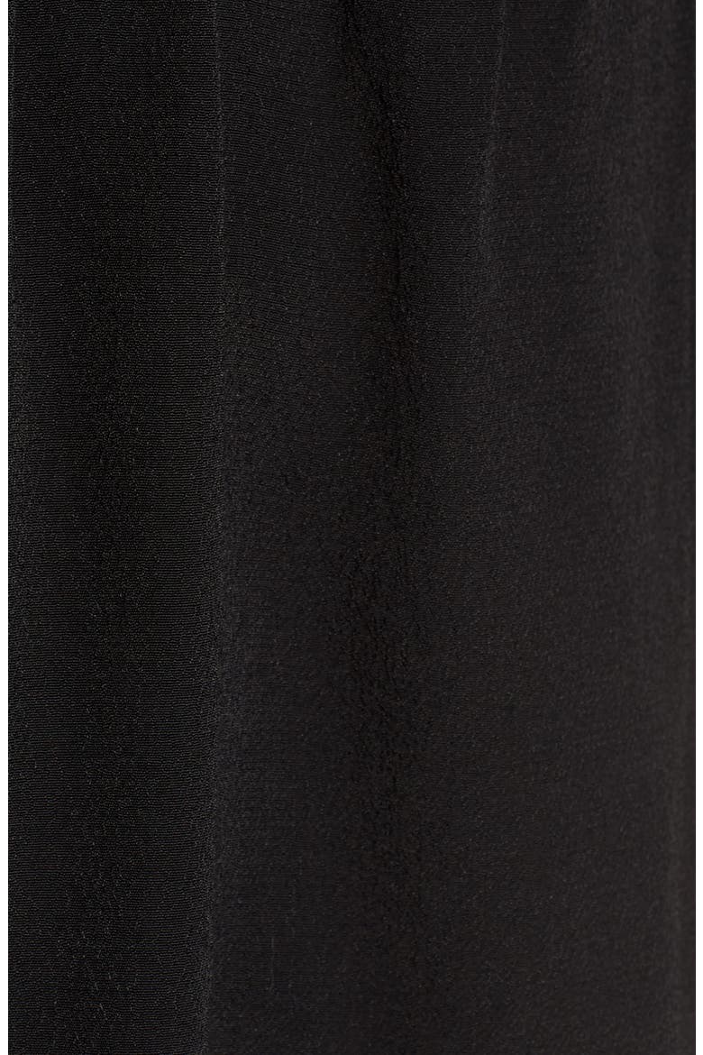 Ruffle Off the Shoulder Blouse, Alternate, color, BLACK