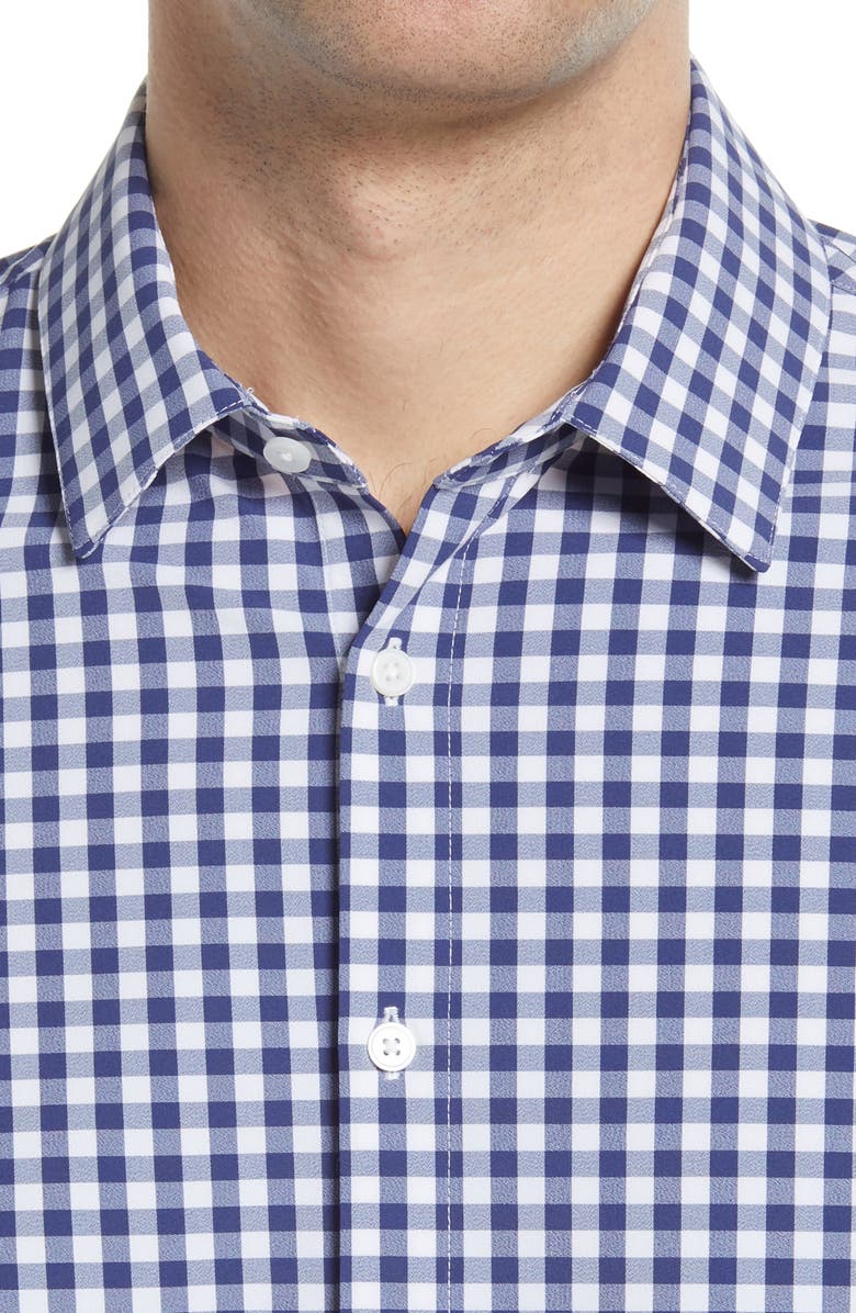Mizzen+Main Leeward Stretch Check Button-Up Shirt, Alternate, color,