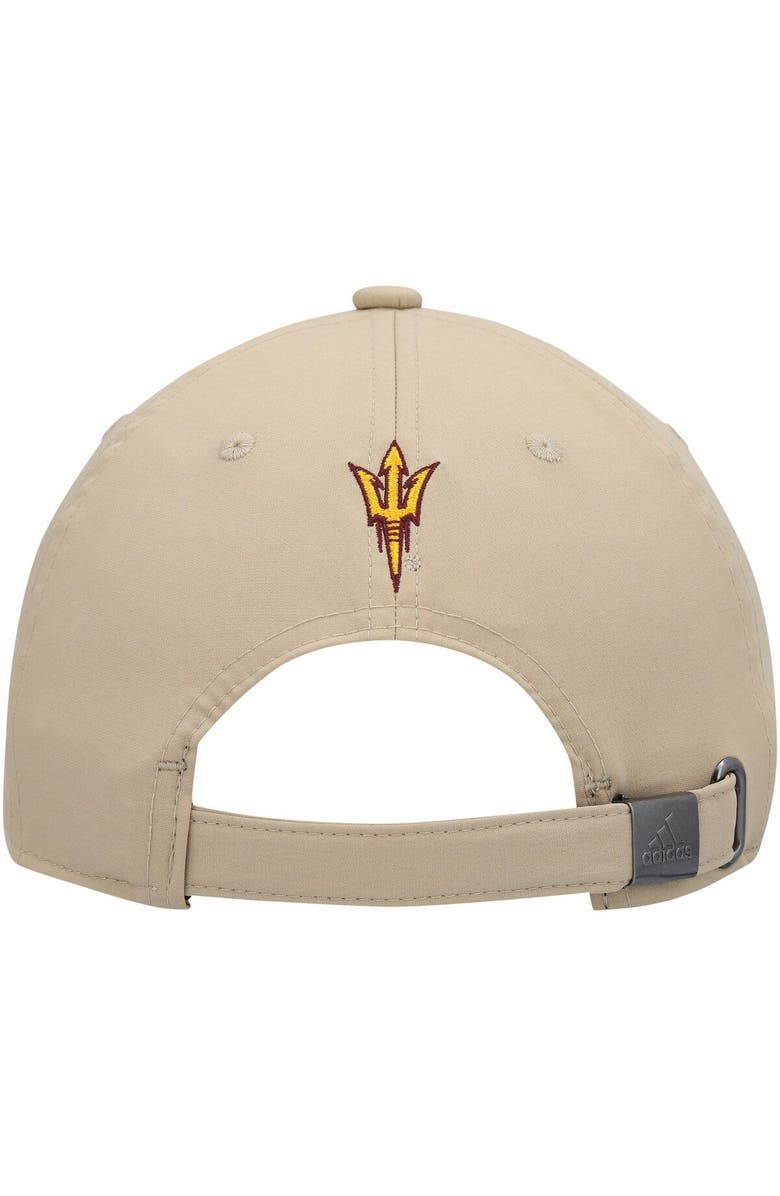 adidas Men's adidas Khaki Arizona State Sun Devils Rising Devils Slouch Adjustable Hat, Alternate, color, Khaki
