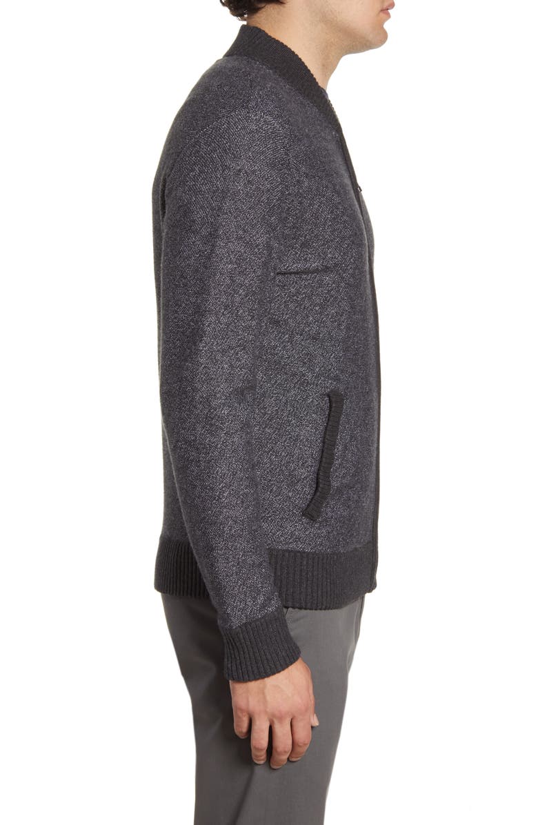 Bonobos Cotton & Cashmere Bomber Sweater, Alternate, color, 