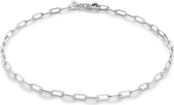 【MONICA VINADER】Mini Paperclip Chain Bracelet Mini Paperclip Chain Bracelet in 14k Solid Gold | Jewellery