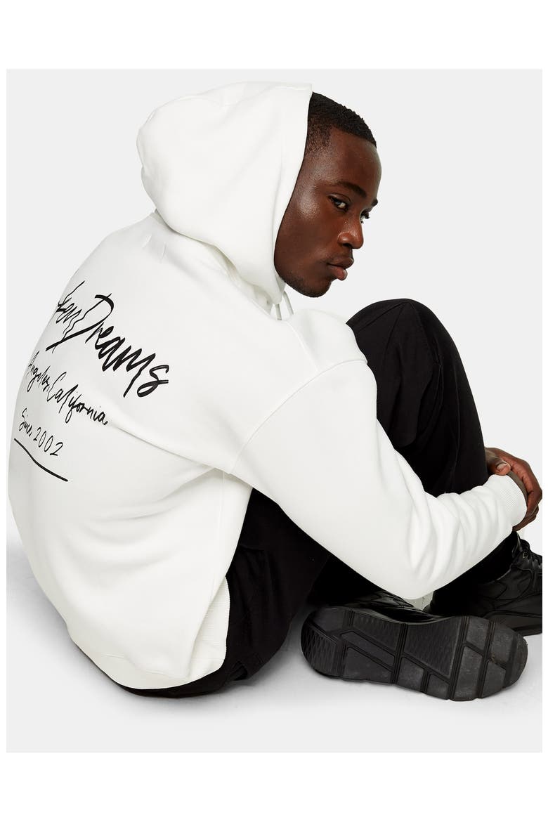 Broken Dreams Hoodie, Alternate, color, WHITE
