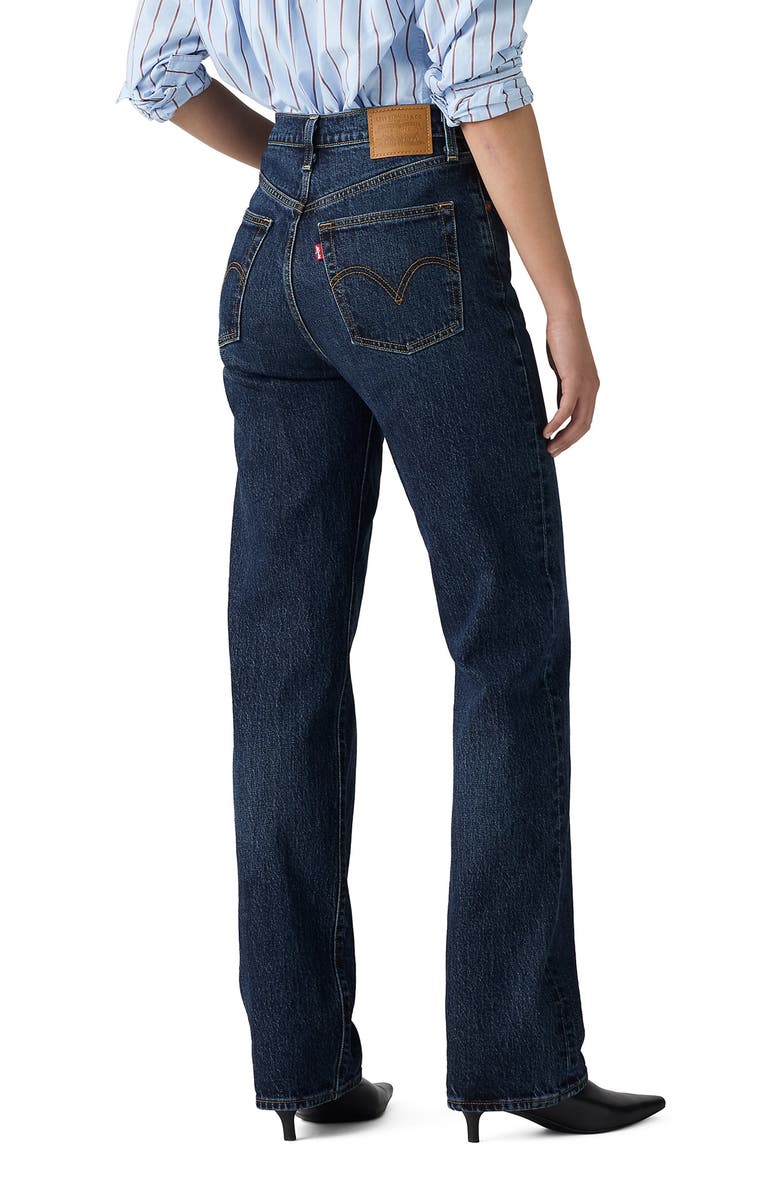 Levi's<sup>®</sup> Ribcage High Waist Straight Leg Jeans, Alternate, color, Apply Now