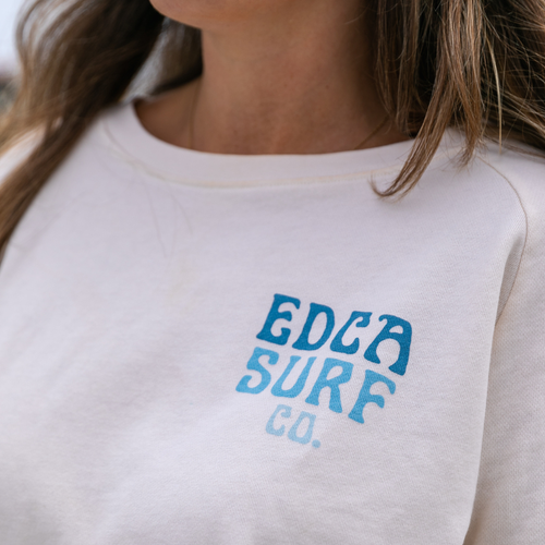 Everyday California Crewneck Sweater In Teal