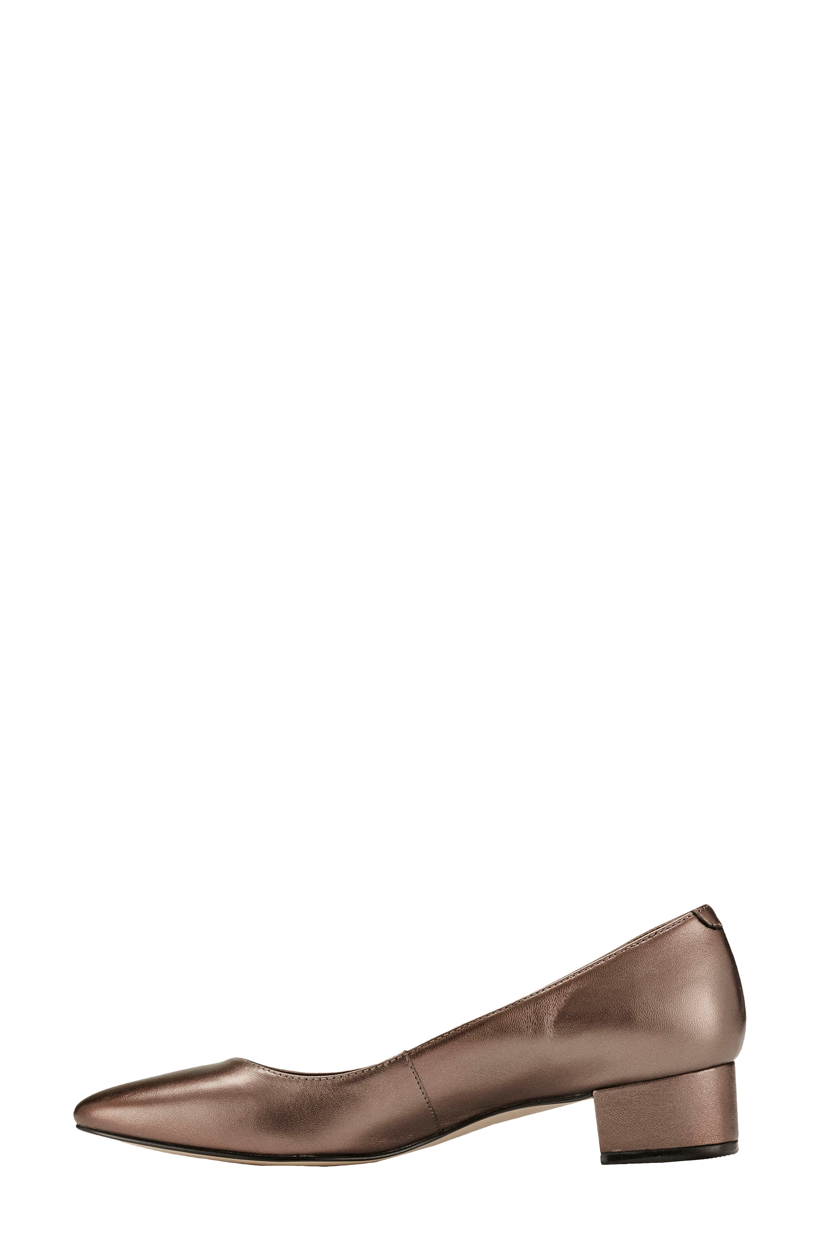 Heidi II Pump, Alternate, color, BRONZE LEATHER