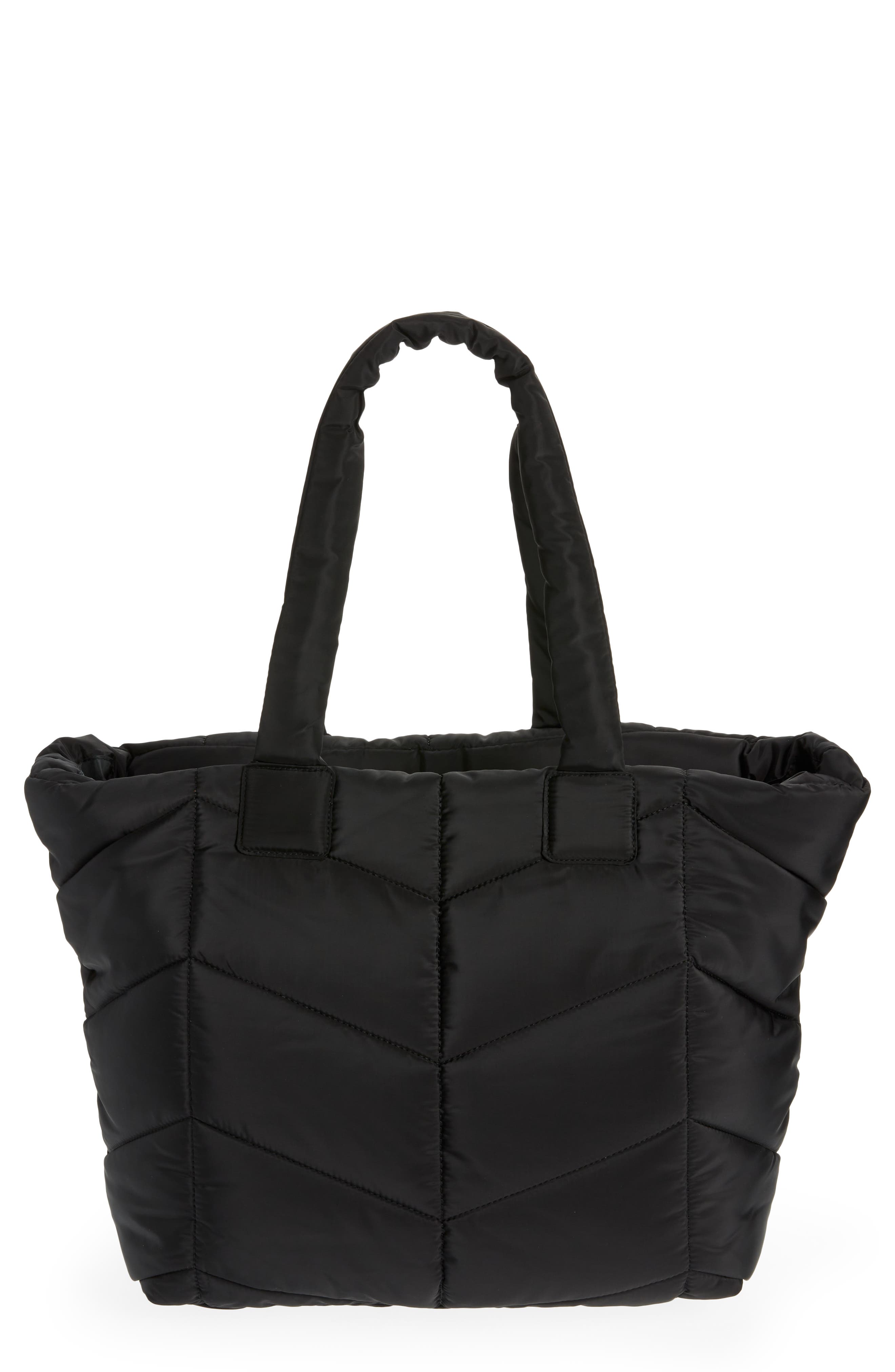 Topshop Chevron Quilted Tote, Main, color, 