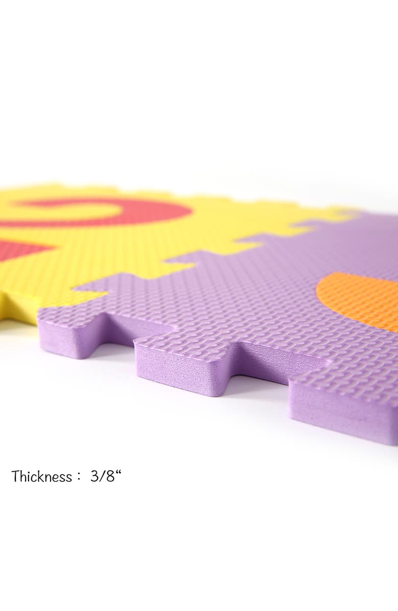 Easy Playhouse Soft Foam Floor Puzzle Tiles, Alternate, color, Multicolored
