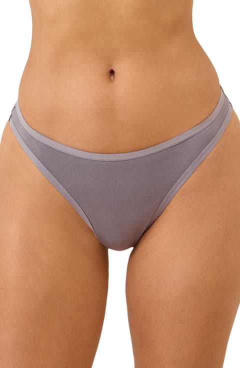 Everyday Mid Rise Thong 5-Pack