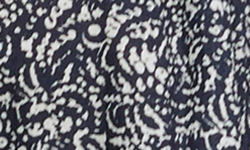 Shop Madewell Floral Shirred Lace Trim Top