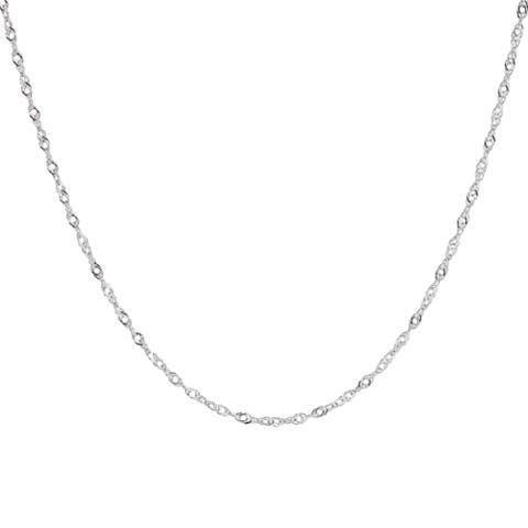 Singapore Chain Layering Necklace