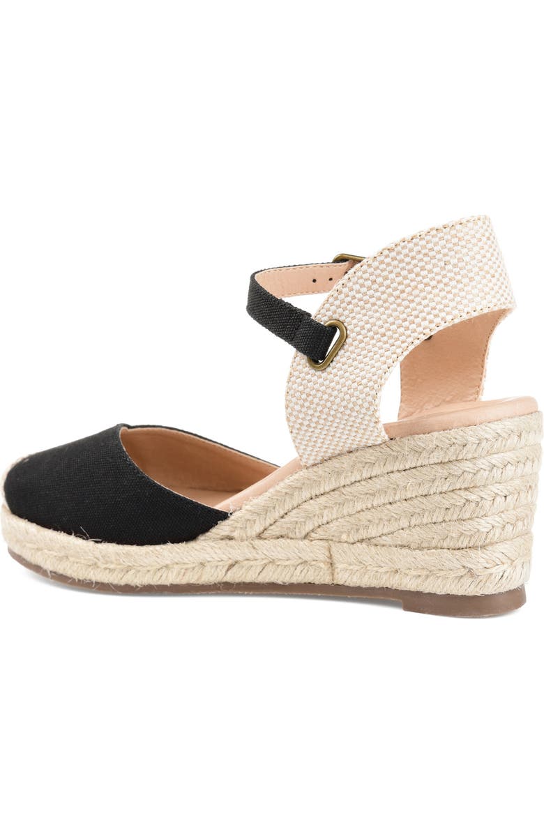 Journee Collection Ashlyn Espadrille Wedge Sandal - Wide Width, Alternate, color,
