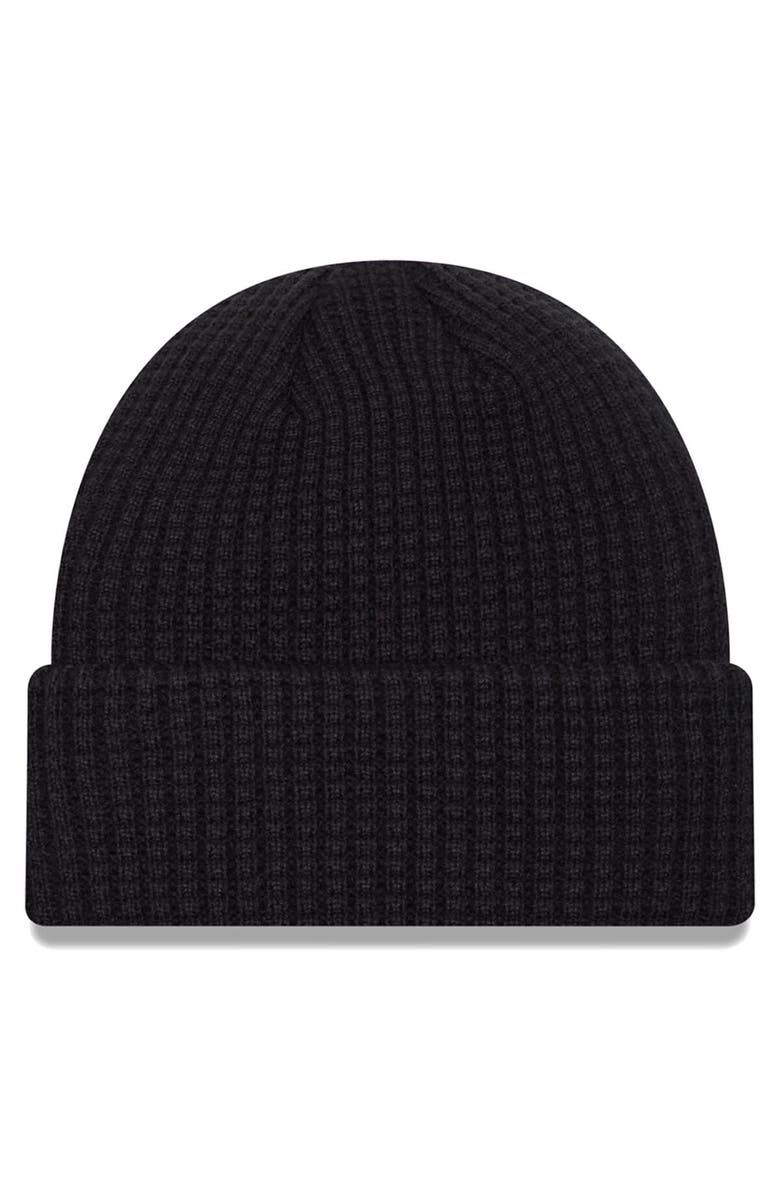 New Era Men's New Era  Black Pittsburgh Steelers Prime Cuffed Knit Hat, Alternate, color, 