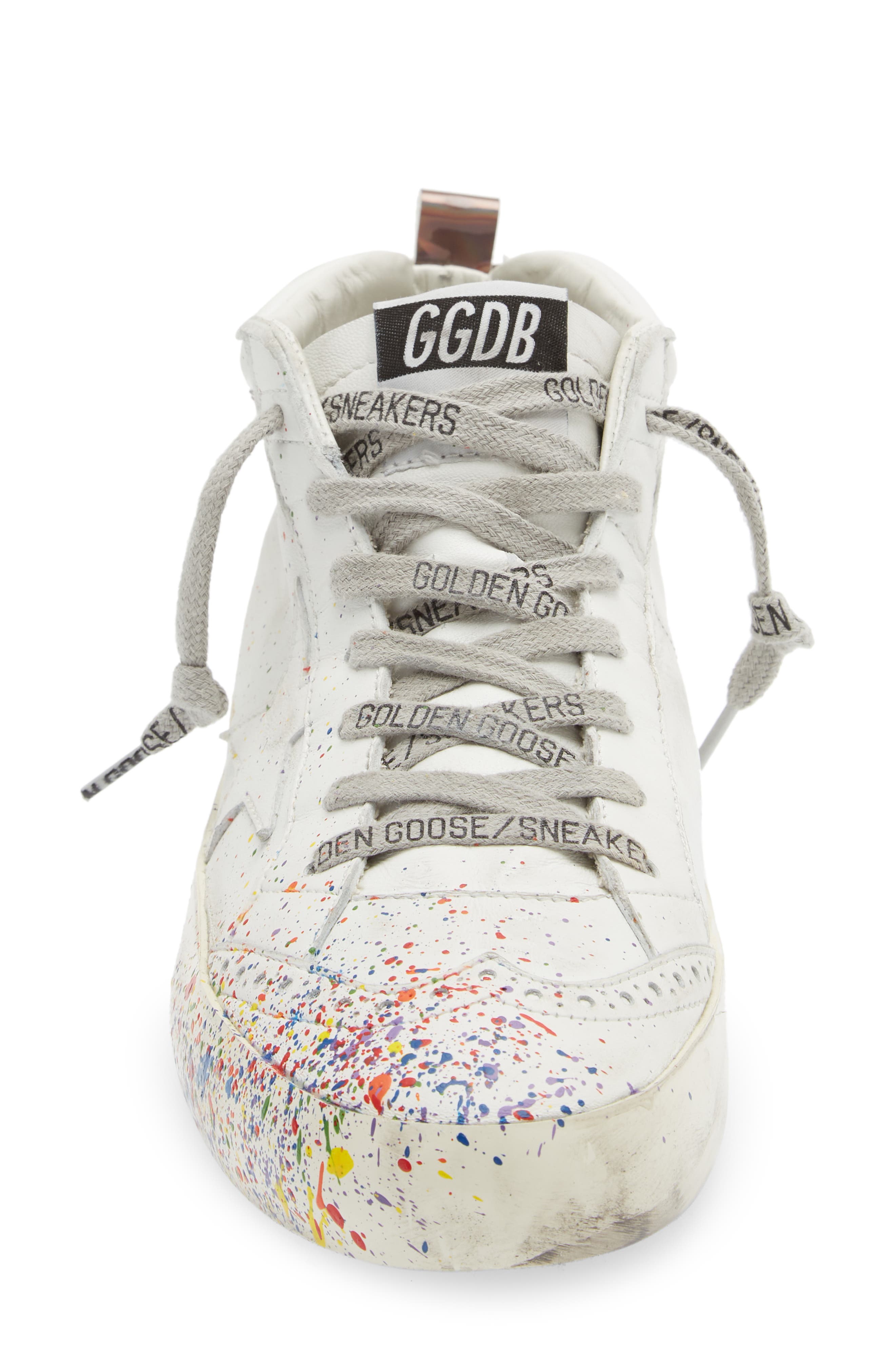 Golden Goose Mid Star Sneaker, Alternate, color, 